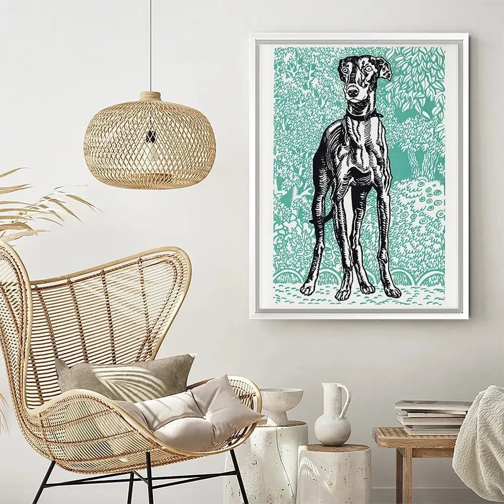 Jung's Dogs Canvas Print Jung's Dogs Canvas Print wall art product Moriz Jung