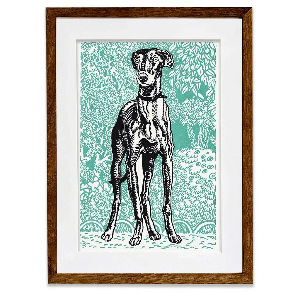 Jung's Dogs Framed Art Print Jung's Dogs Framed Art Print wall art product Moriz Jung
