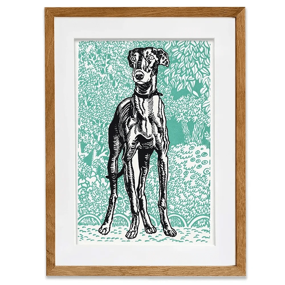 Jung's Dogs Framed Art Print Jung's Dogs Framed Art Print wall art product Moriz Jung