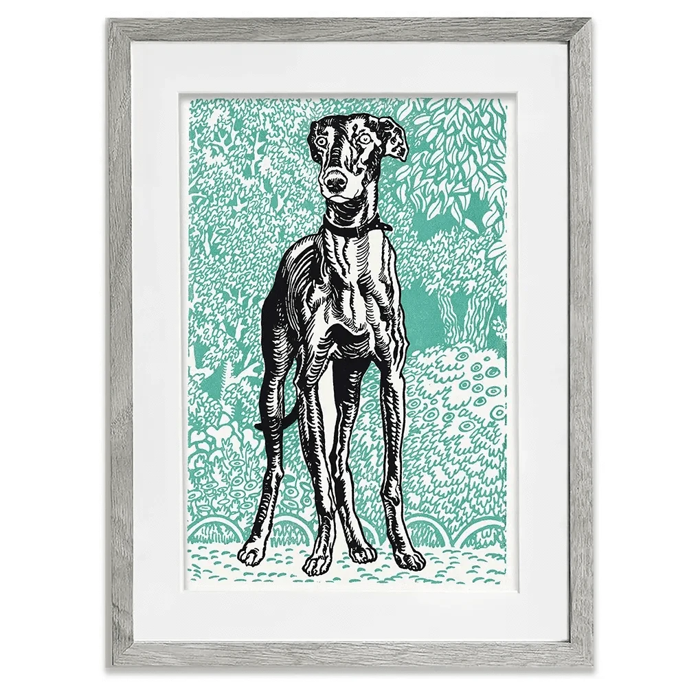 Jung's Dogs Framed Art Print Jung's Dogs Framed Art Print wall art product Moriz Jung