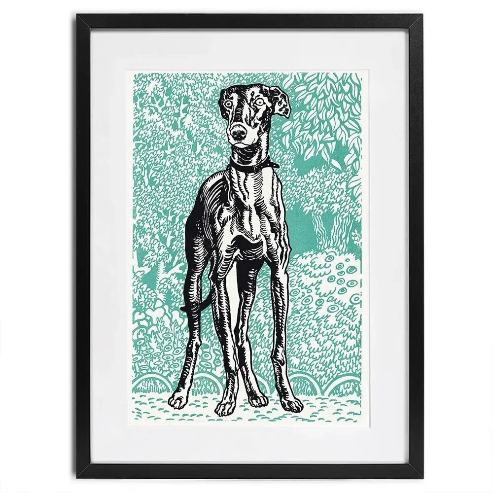 Jung's Dogs Framed Art Print Jung's Dogs Framed Art Print wall art product Moriz Jung