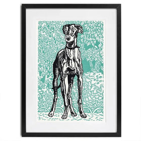 Jung's Dogs Framed Art Print Jung's Dogs Framed Art Print wall art product Moriz Jung