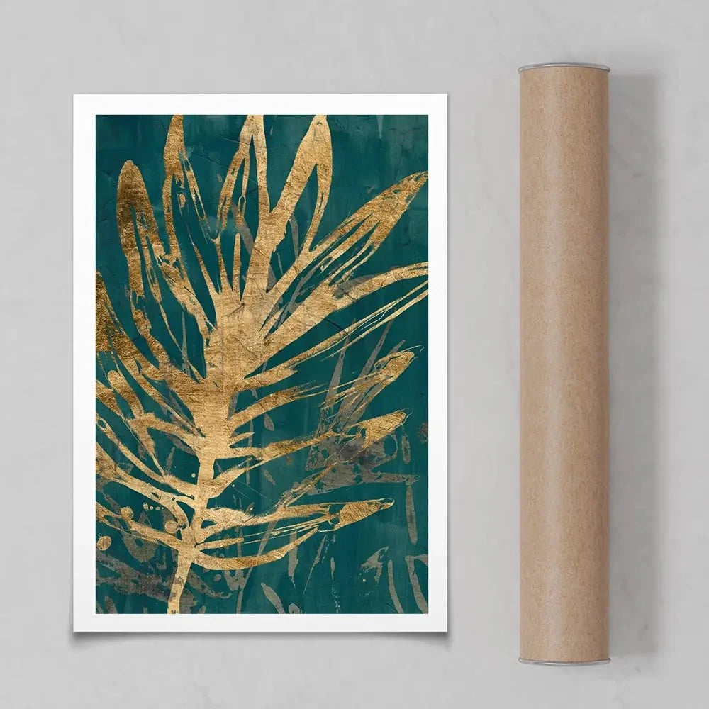 Jungle Leaves Art Print Jungle Leaves Art Print wall art product June Erica Vess