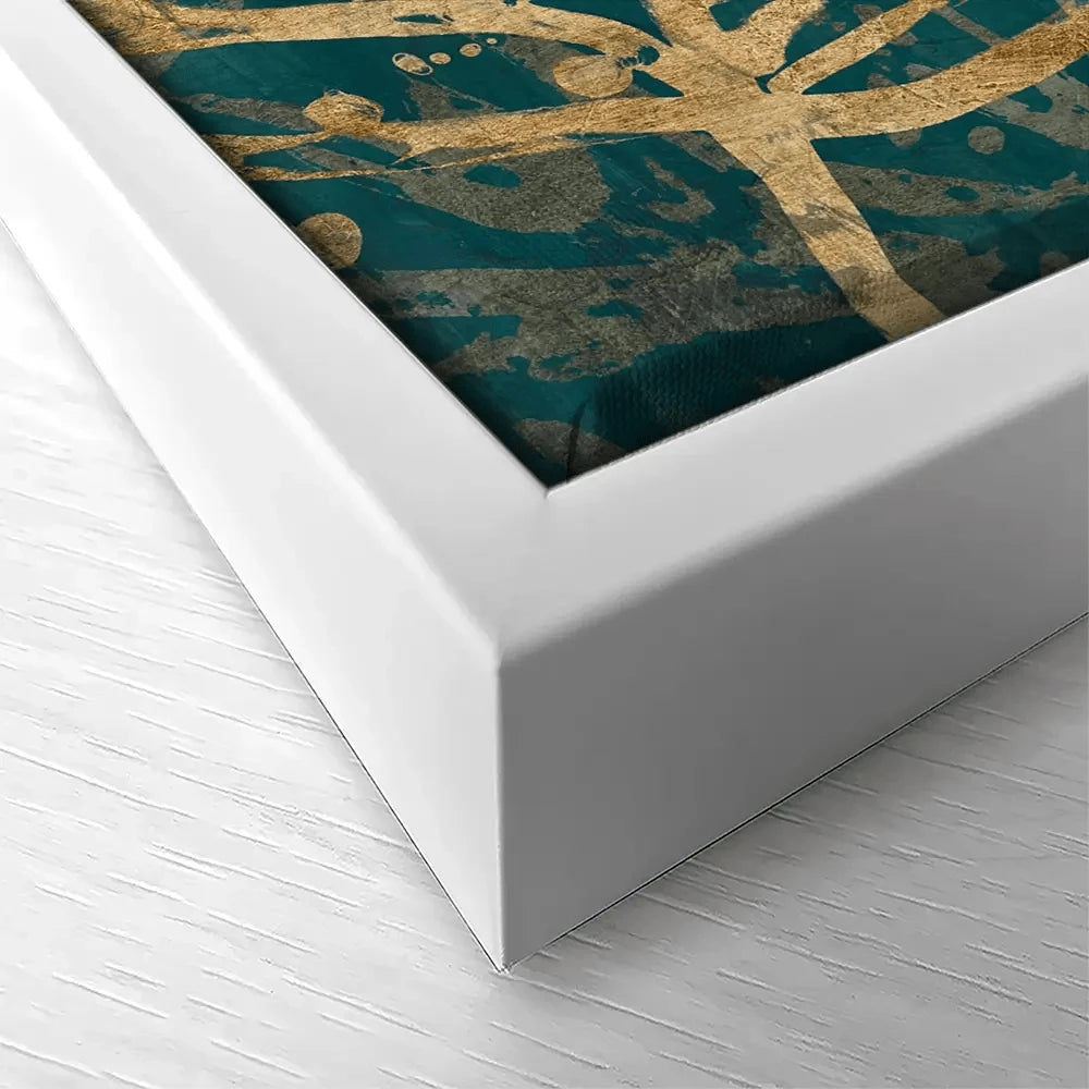 Jungle Leaves Canvas Print Jungle Leaves Canvas Print wall art product June Erica Vess