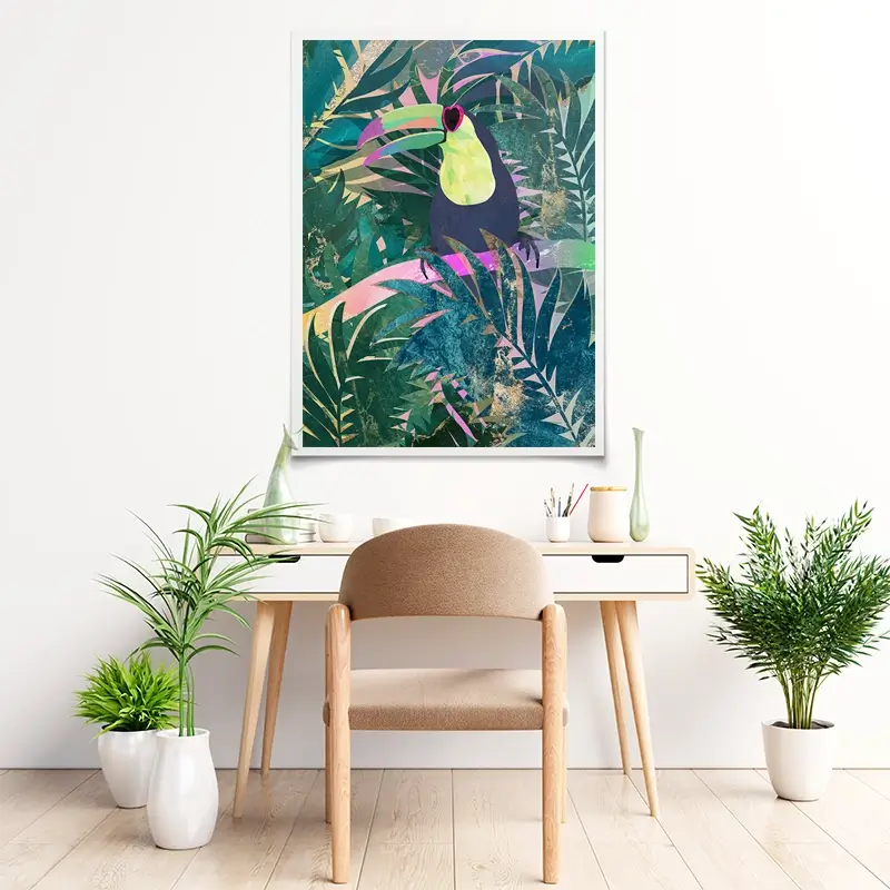 Jungle Toucan Art Print Jungle Toucan Art Print wall art product Sarah Manovski