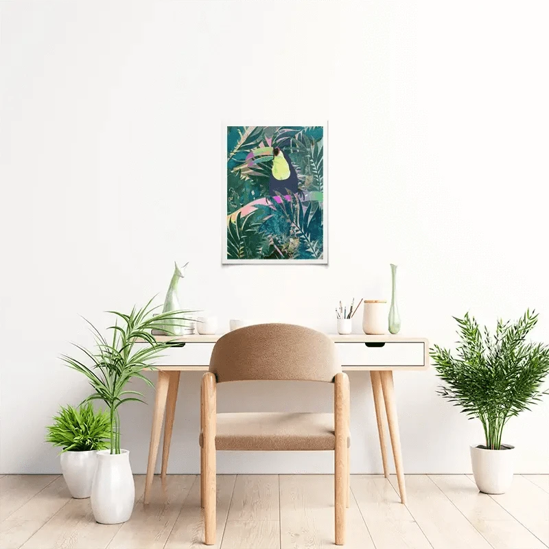 Jungle Toucan Art Print Jungle Toucan Art Print wall art product Sarah Manovski