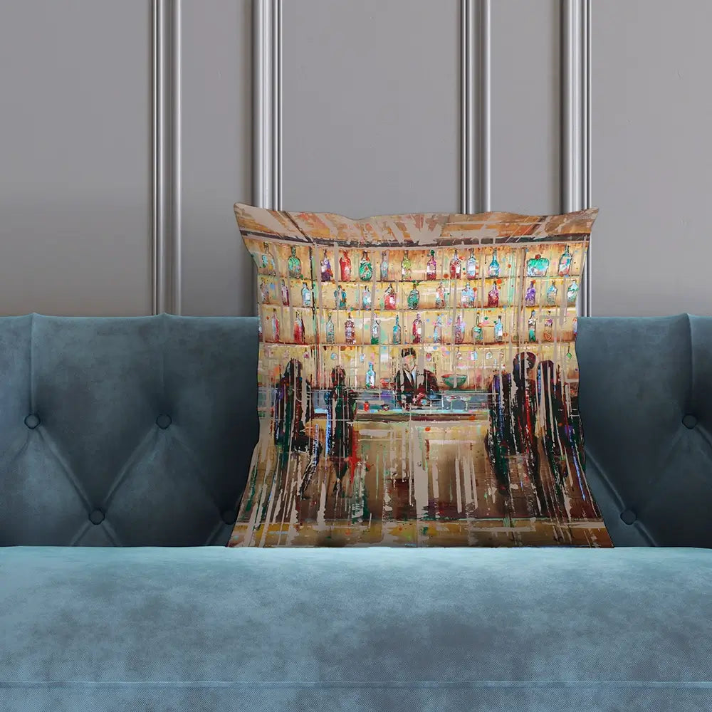 Just Another Cocktail Bar Cushion Just Another Cocktail Bar Cushion wall art product Studio Paint-Ing