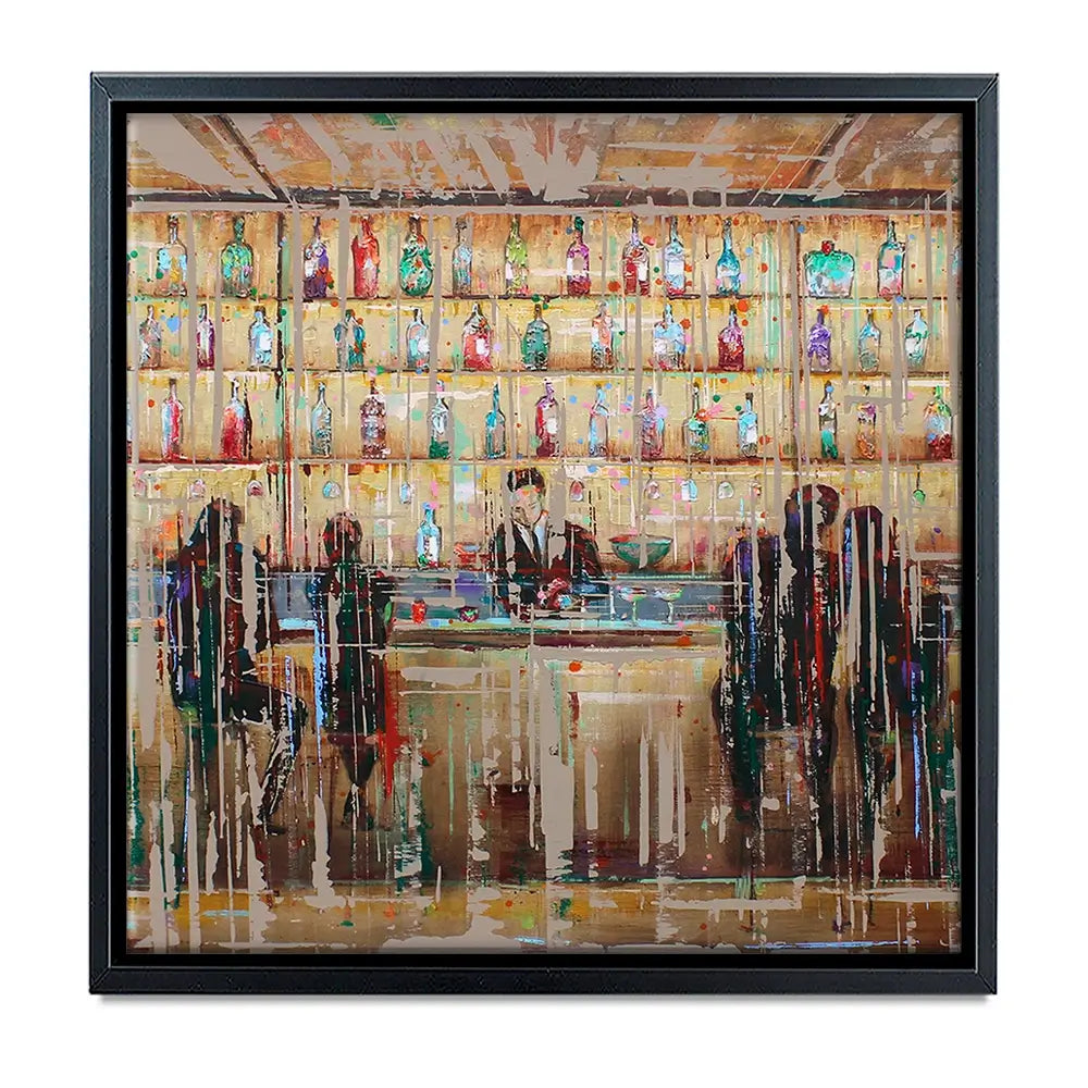 Just Another Cocktail Bar Oversized Canvas Print Just Another Cocktail Bar Oversized Canvas Print wall art product Art Print Shop