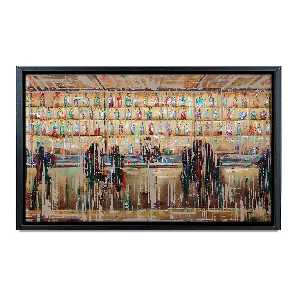 Just Another Cocktail Bar Oversized Canvas Print Just Another Cocktail Bar Oversized Canvas Print wall art product Art Print Shop