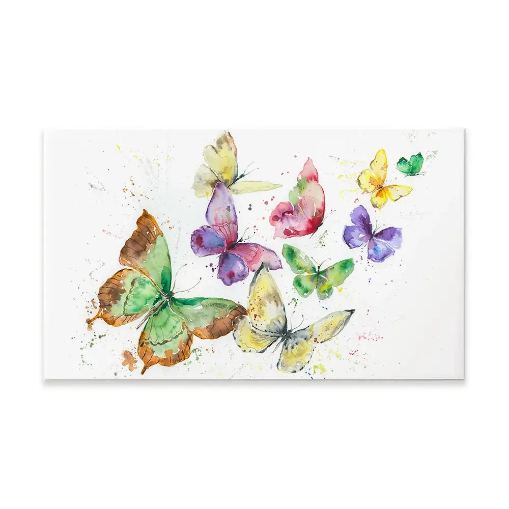 Kaleidoscope Butterflies Canvas Print Kaleidoscope Butterflies Canvas Print wall art product Nicola Jane Rowles