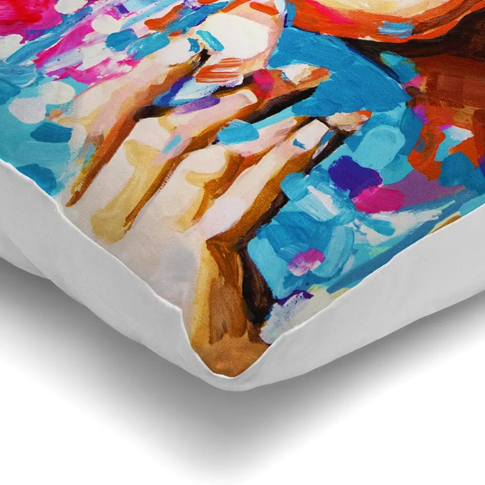 Keep Smiling Cushion Keep Smiling Cushion wall art product Juliet Stockton