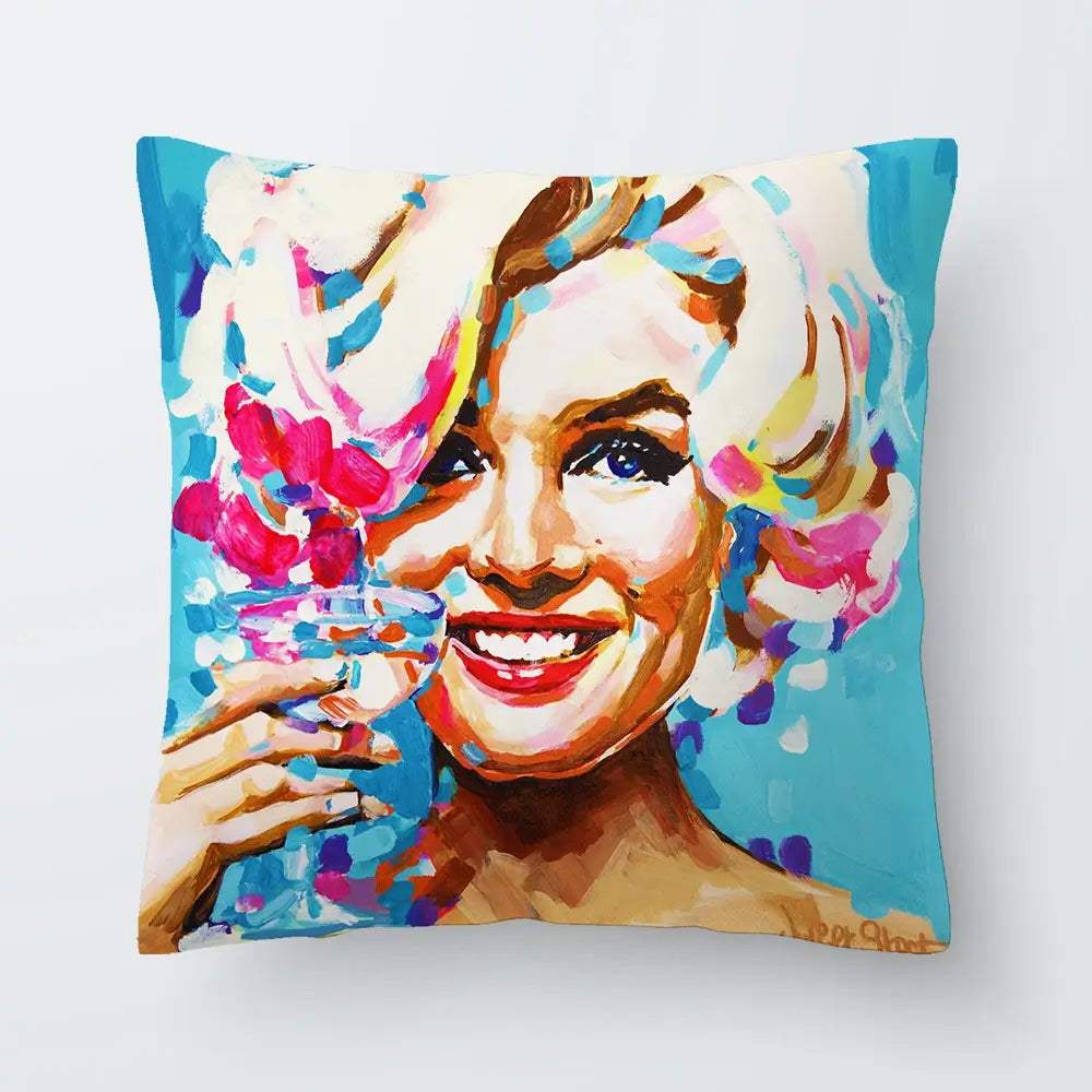 Keep Smiling Cushion Keep Smiling Cushion wall art product Juliet Stockton