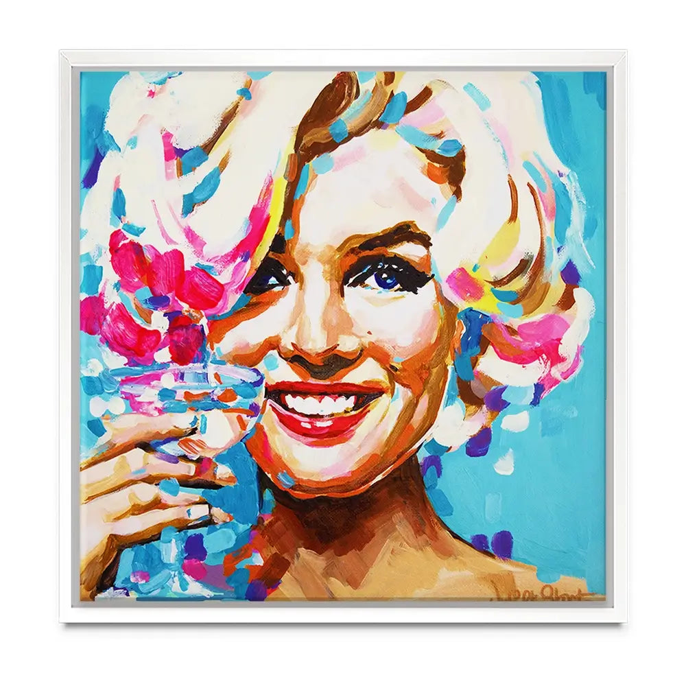 Keep Smiling Oversized Canvas Print Keep Smiling Oversized Canvas Print wall art product Art Print Shop