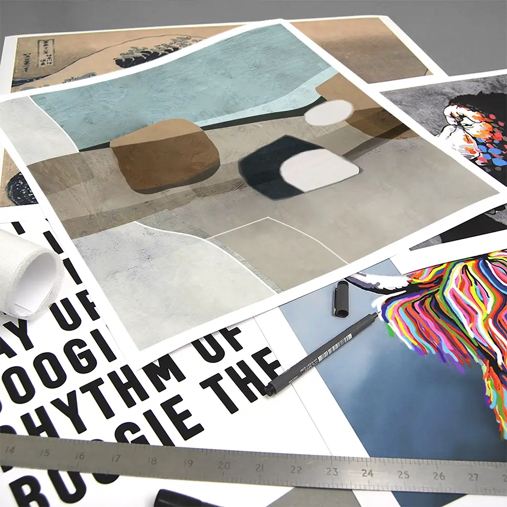 Kindly So Square Art Print Kindly So Square Art Print wall art product Roberto Moro