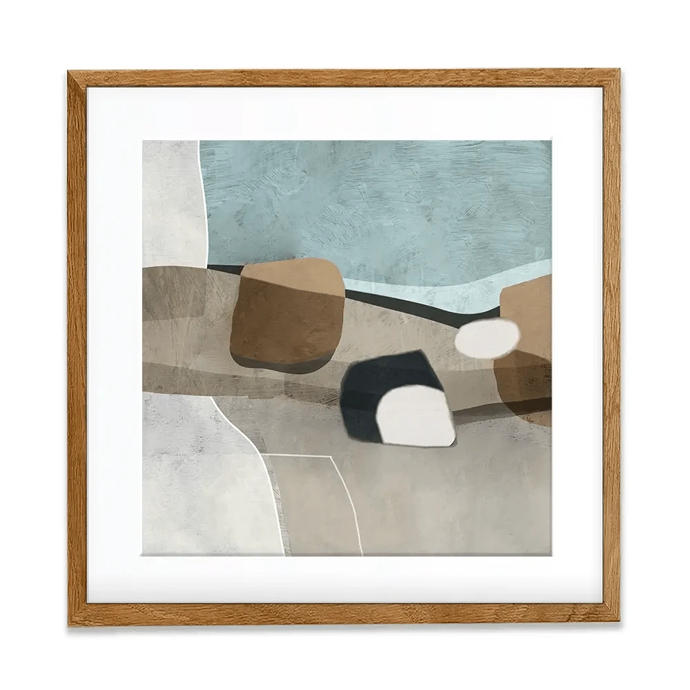 Kindly So Square Framed Art Print Kindly So Square Framed Art Print wall art product Roberto Moro
