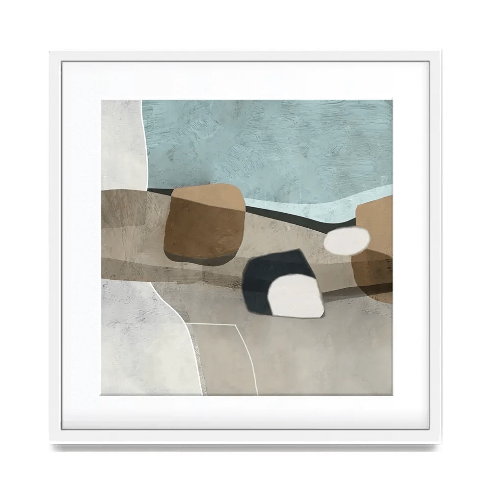 Kindly So Square Framed Art Print Kindly So Square Framed Art Print wall art product Roberto Moro