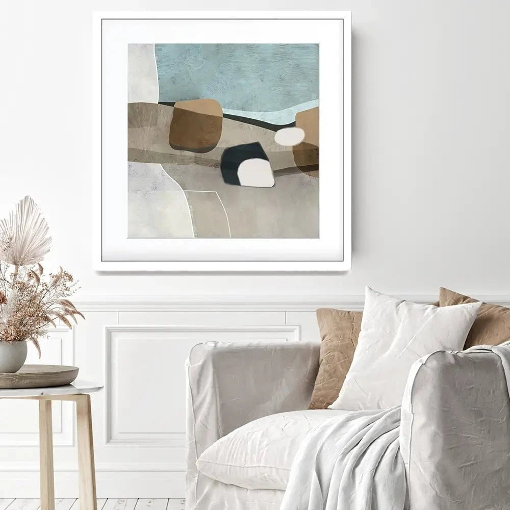 Kindly So Square Framed Art Print Kindly So Square Framed Art Print wall art product Roberto Moro