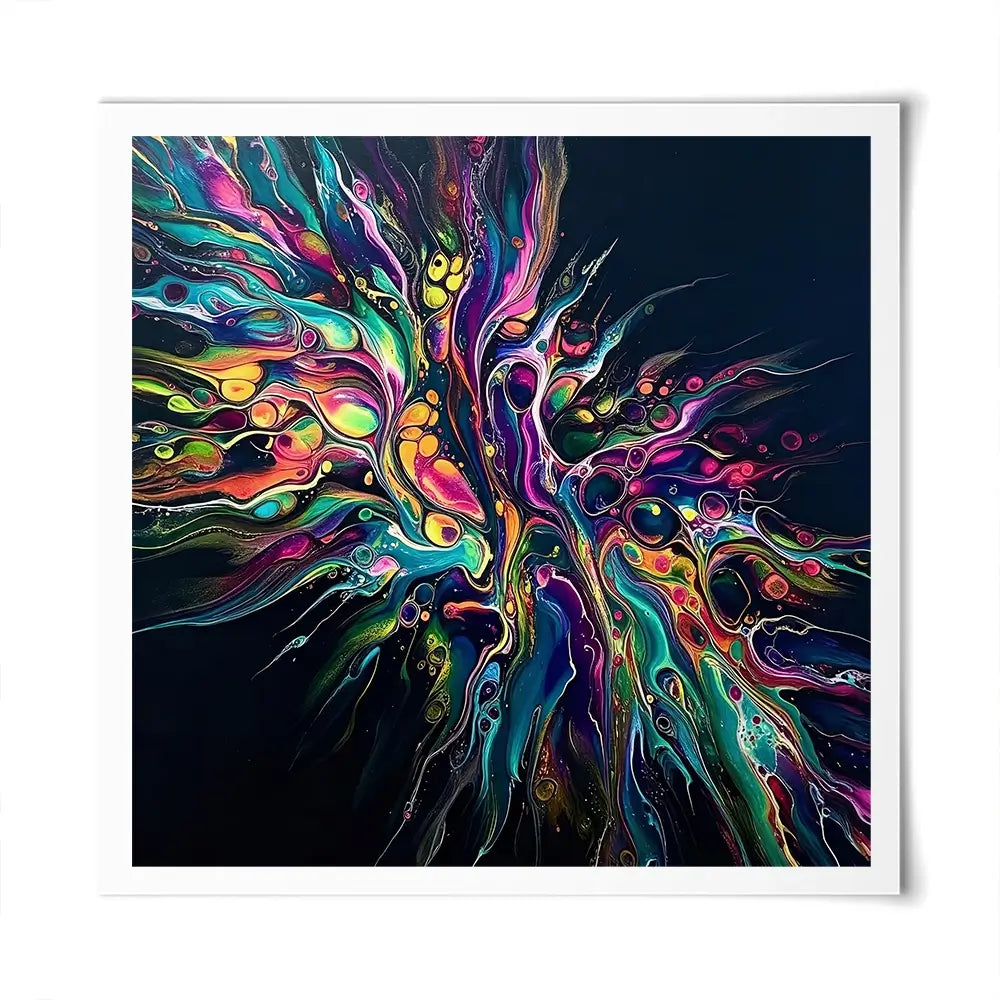 Kinetic Flow Square Art Print Kinetic Flow Square Art Print wall art product David Alexander Elder