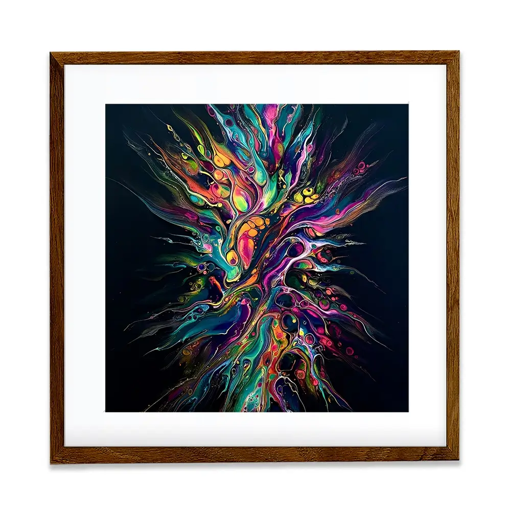 Kinetic Symphony Square Framed Art Print Kinetic Symphony Square Framed Art Print wall art product David Alexander Elder