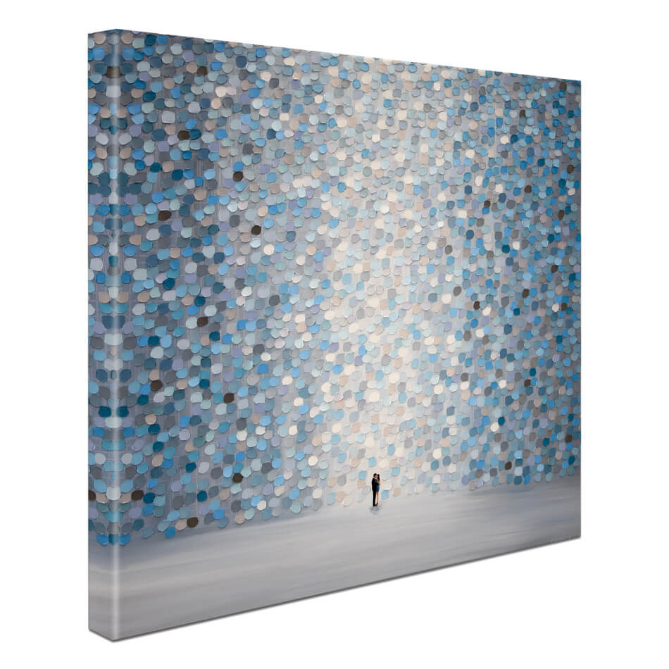 Kiss In The Moonlight Canvas Print Kiss In The Moonlight Canvas Print wall art product Ekaterina Ermilkina