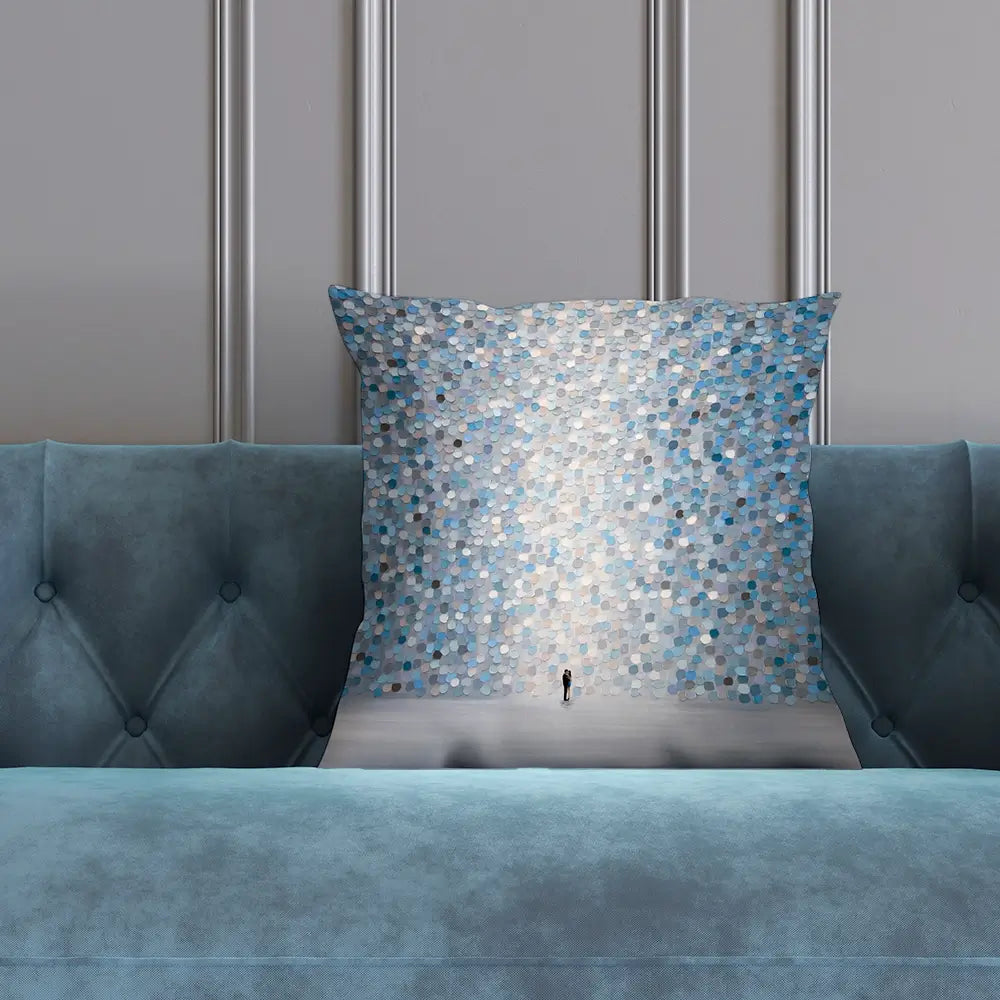Kiss In The Moonlight Cushion Kiss In The Moonlight Cushion wall art product Ekaterina Ermilkina