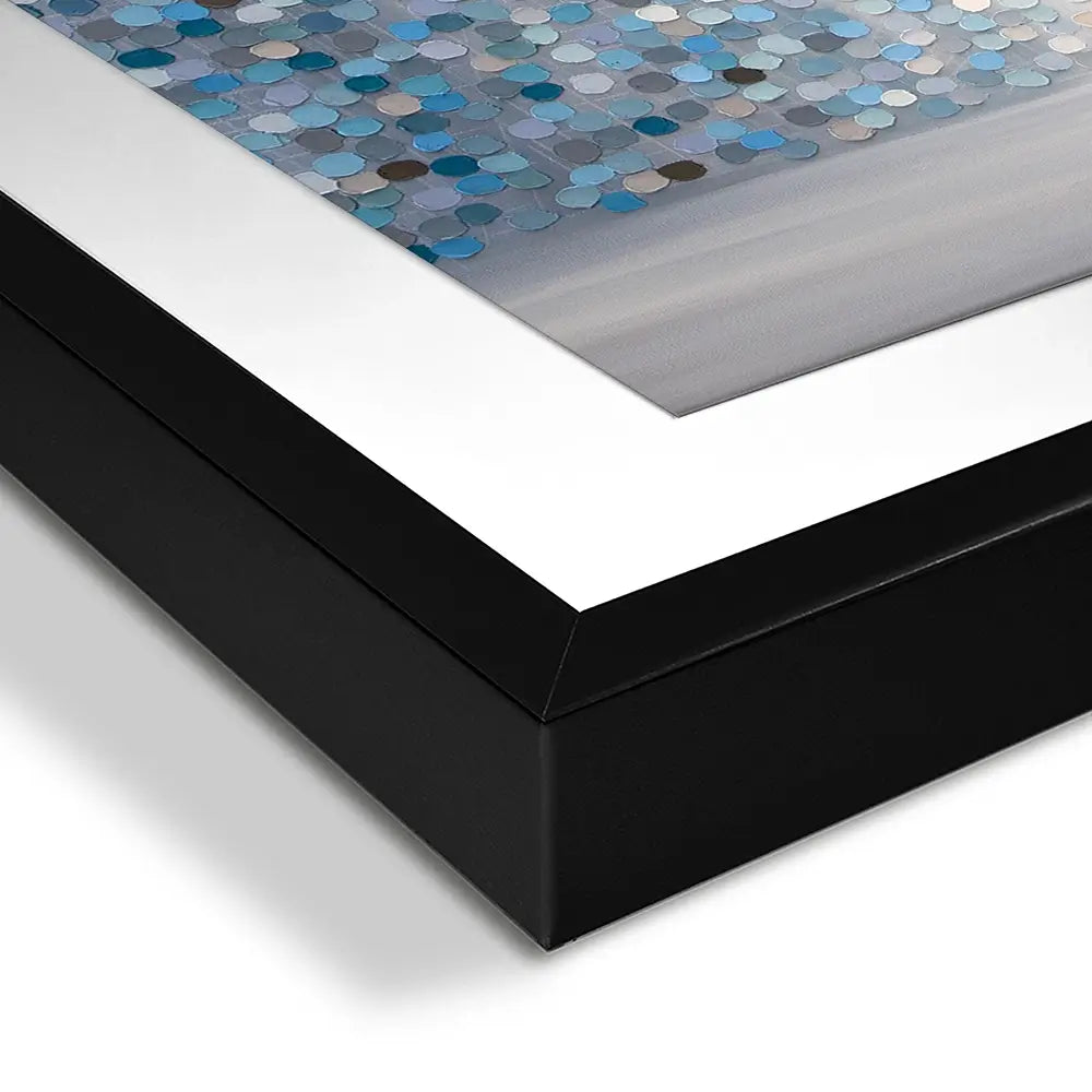 Kiss In The Moonlight Square Framed Art Print Kiss In The Moonlight Square Framed Art Print wall art product Ekaterina Ermilkina