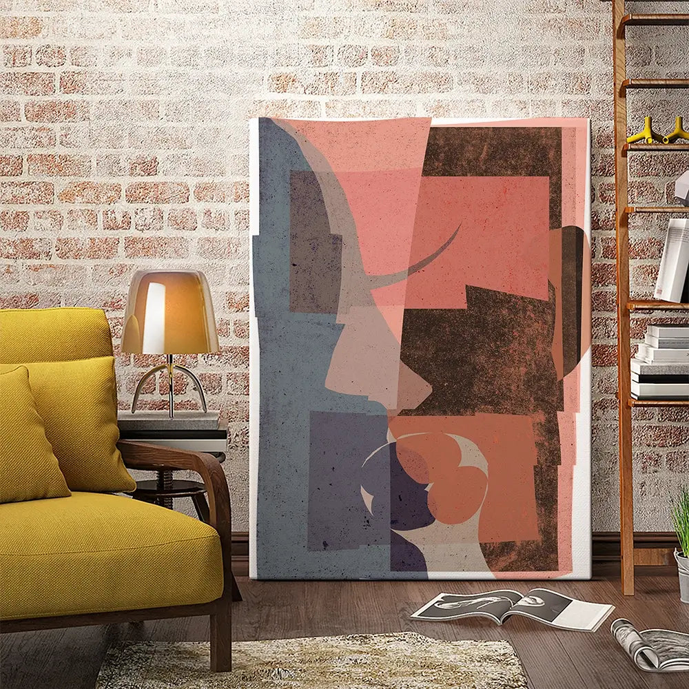 Kissing Canvas Print Kissing Canvas Print wall art product Treechild