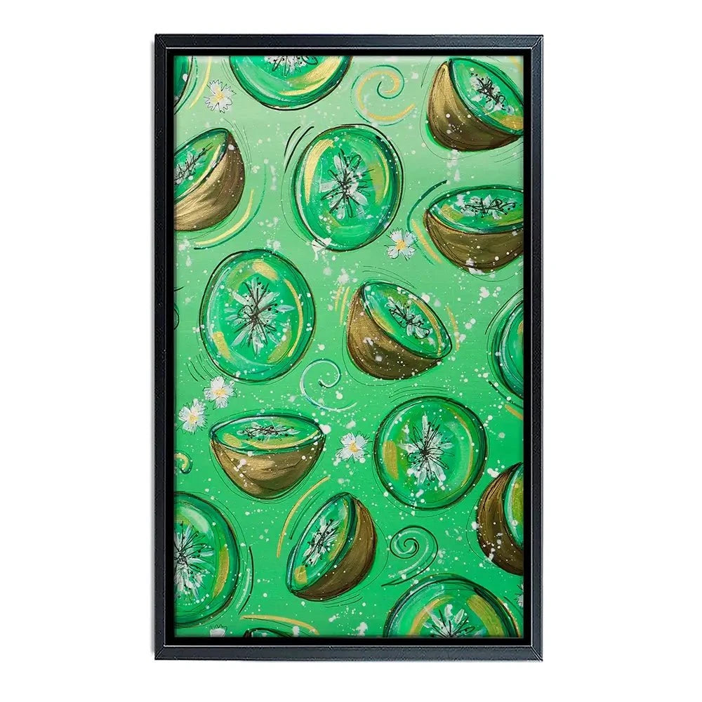 Kiwi Crazy Canvas Print Kiwi Crazy Canvas Print wall art product Elizabeth White