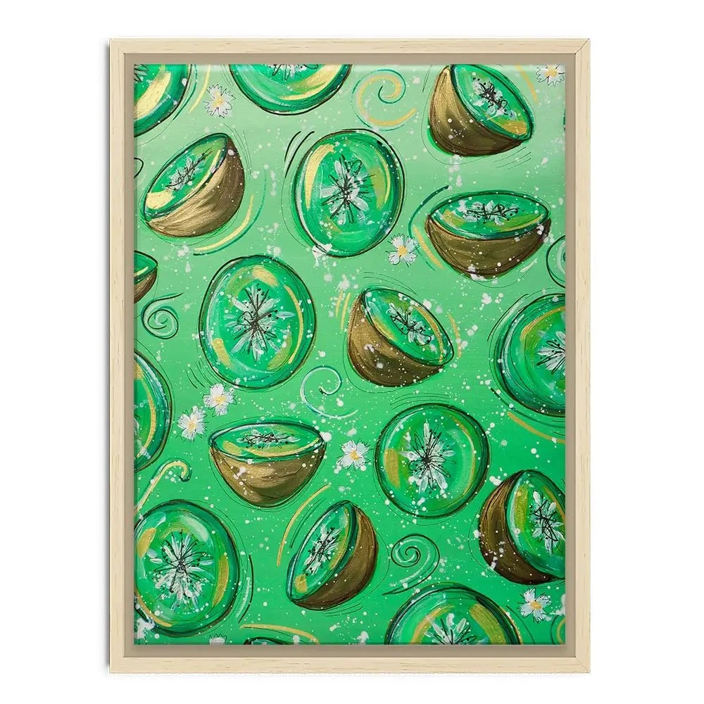 Kiwi Crazy Canvas Print Kiwi Crazy Canvas Print wall art product Elizabeth White