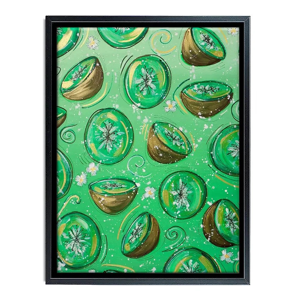Kiwi Crazy Canvas Print Kiwi Crazy Canvas Print wall art product Elizabeth White