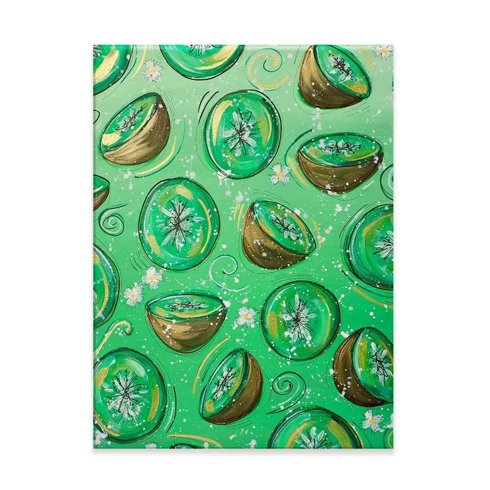 Kiwi Crazy Canvas Print Kiwi Crazy Canvas Print wall art product Elizabeth White