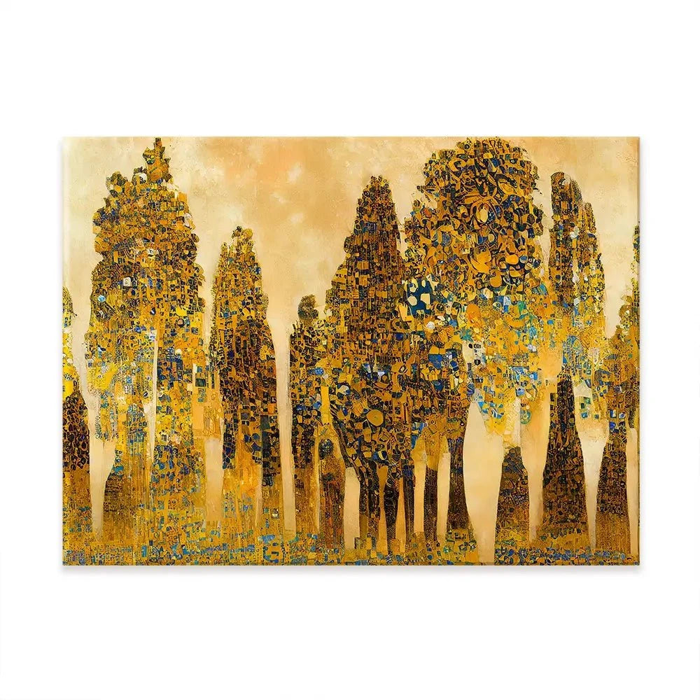 Klimt Style Trees Canvas Print Klimt Style Trees Canvas Print wall art product J. Waleson Photo / Shutterstock