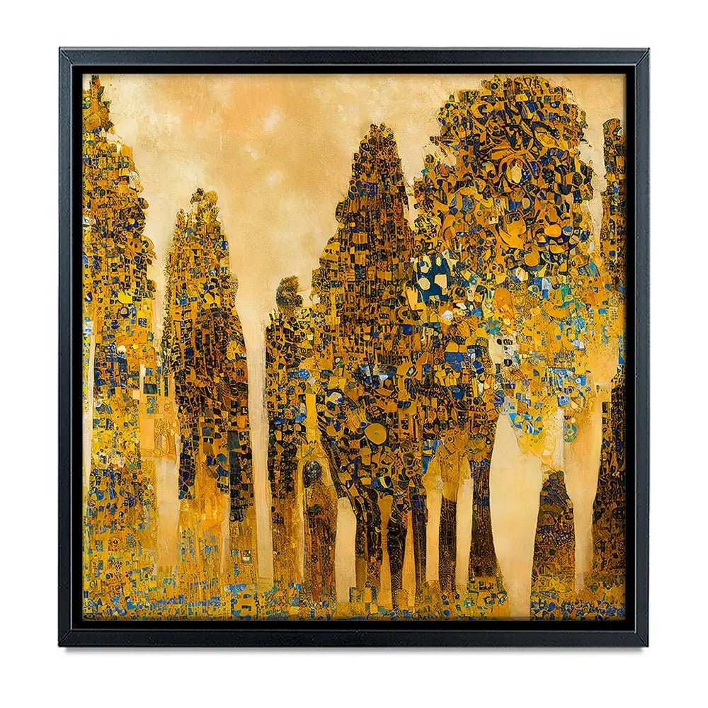 Klimt Style Trees Oversized Canvas Print Klimt Style Trees Oversized Canvas Print wall art product Art Print Shop