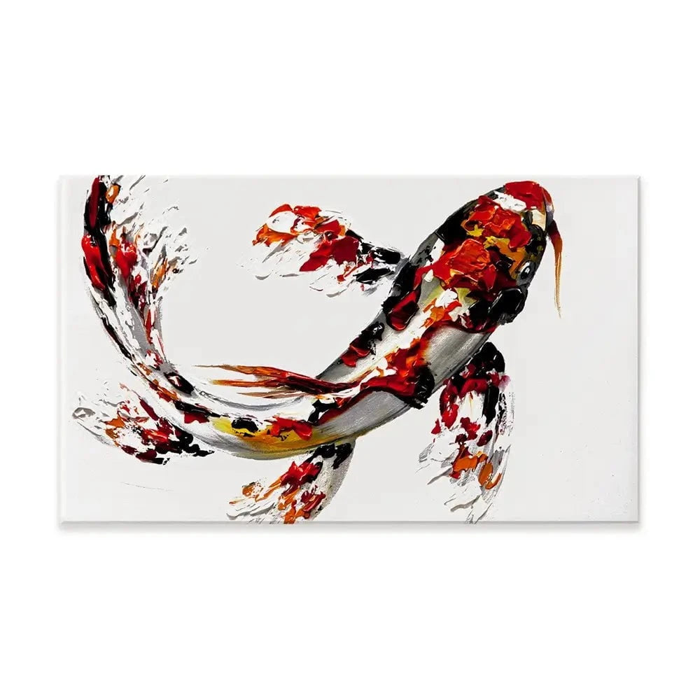 Koi Fish Canvas Print Koi Fish Canvas Print wall art product Osnat Tzadok