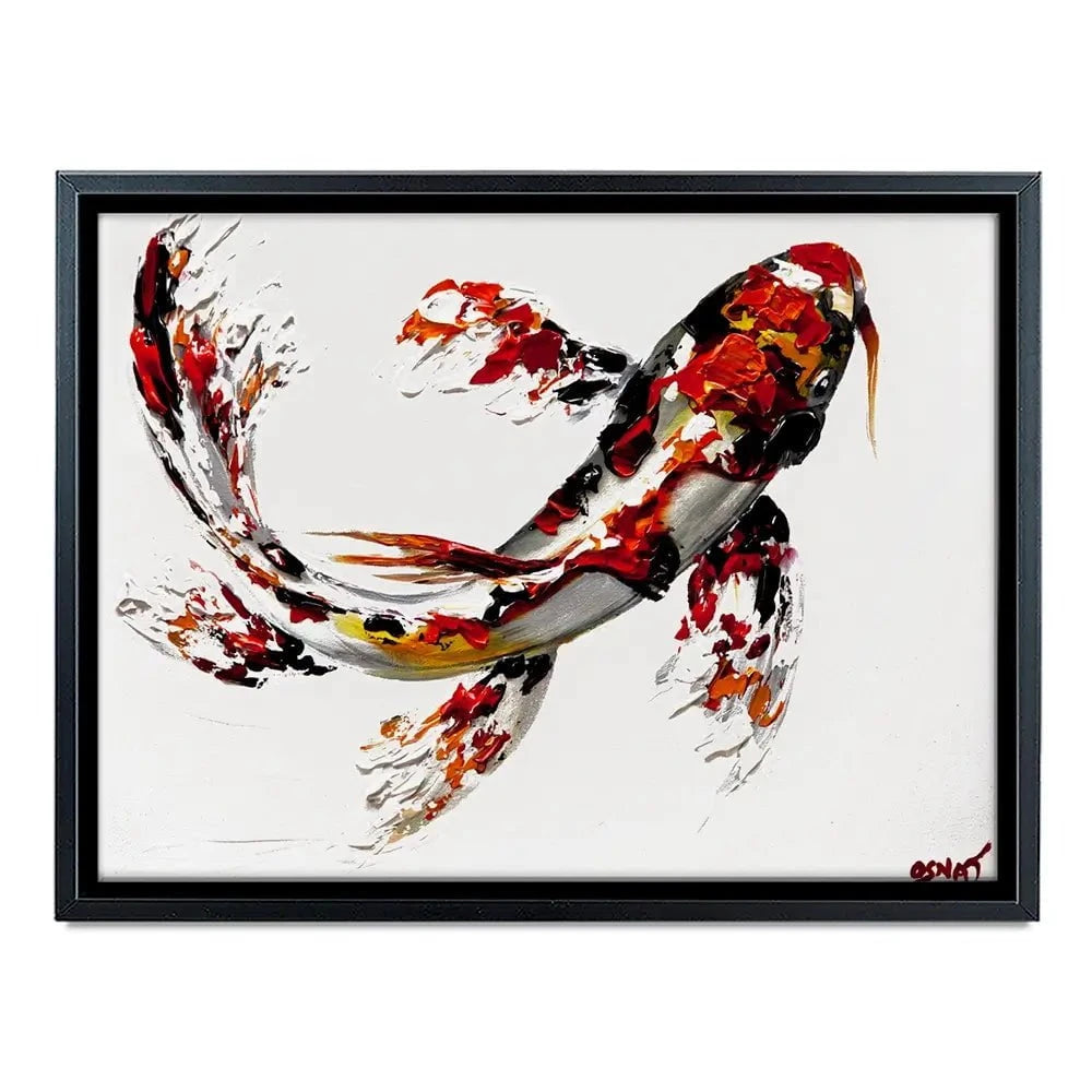 Koi Fish Canvas Print Koi Fish Canvas Print wall art product Osnat Tzadok