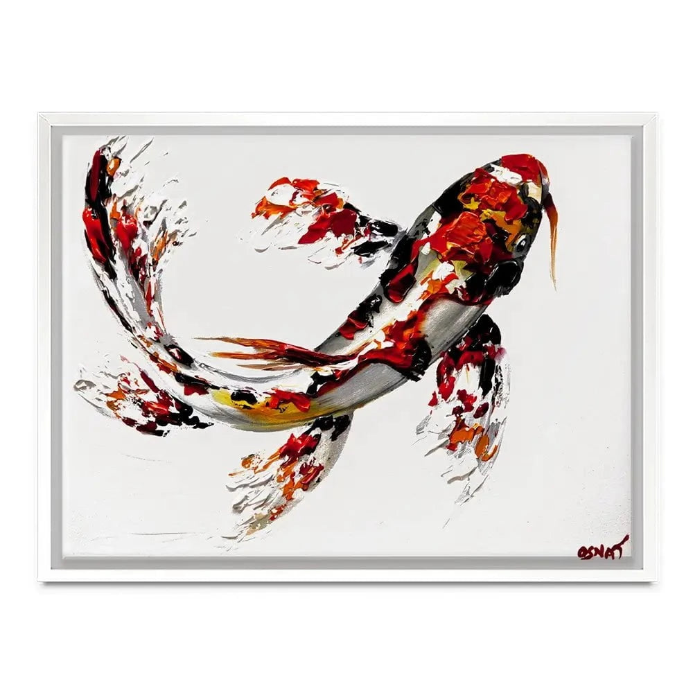 Koi Fish Canvas Print Koi Fish Canvas Print wall art product Osnat Tzadok