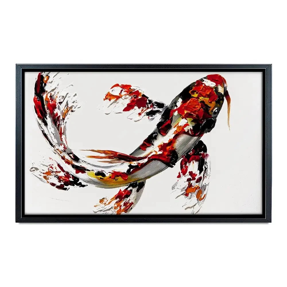 Koi Fish Canvas Print Koi Fish Canvas Print wall art product Osnat Tzadok