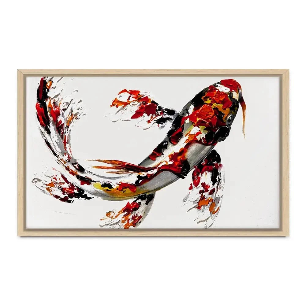 Koi Fish Canvas Print Koi Fish Canvas Print wall art product Osnat Tzadok