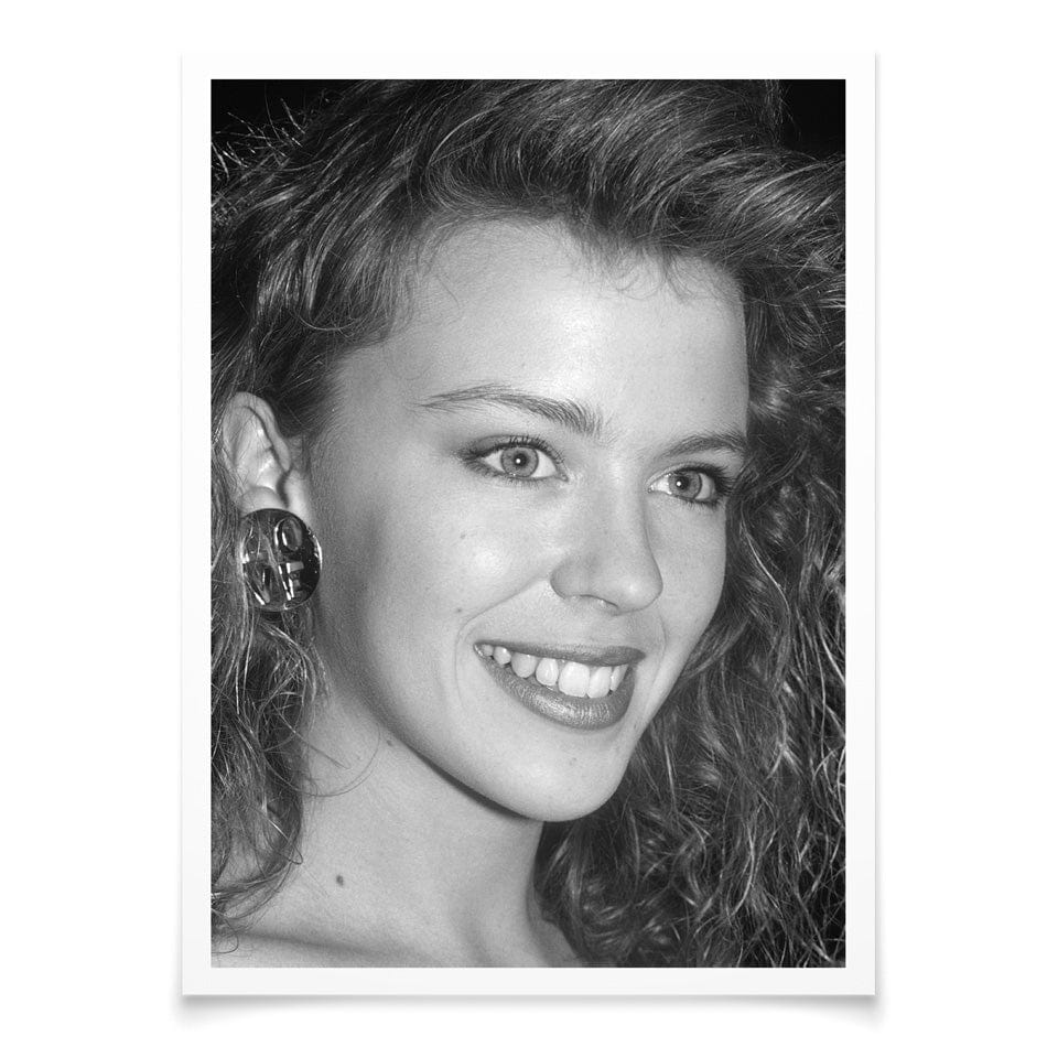 Kylie Minogue Art Print wall art product / Shutterstock
