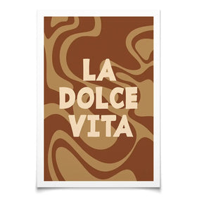 La Dolce Vita Art Print La Dolce Vita Art Print wall art product Yuli Saputra