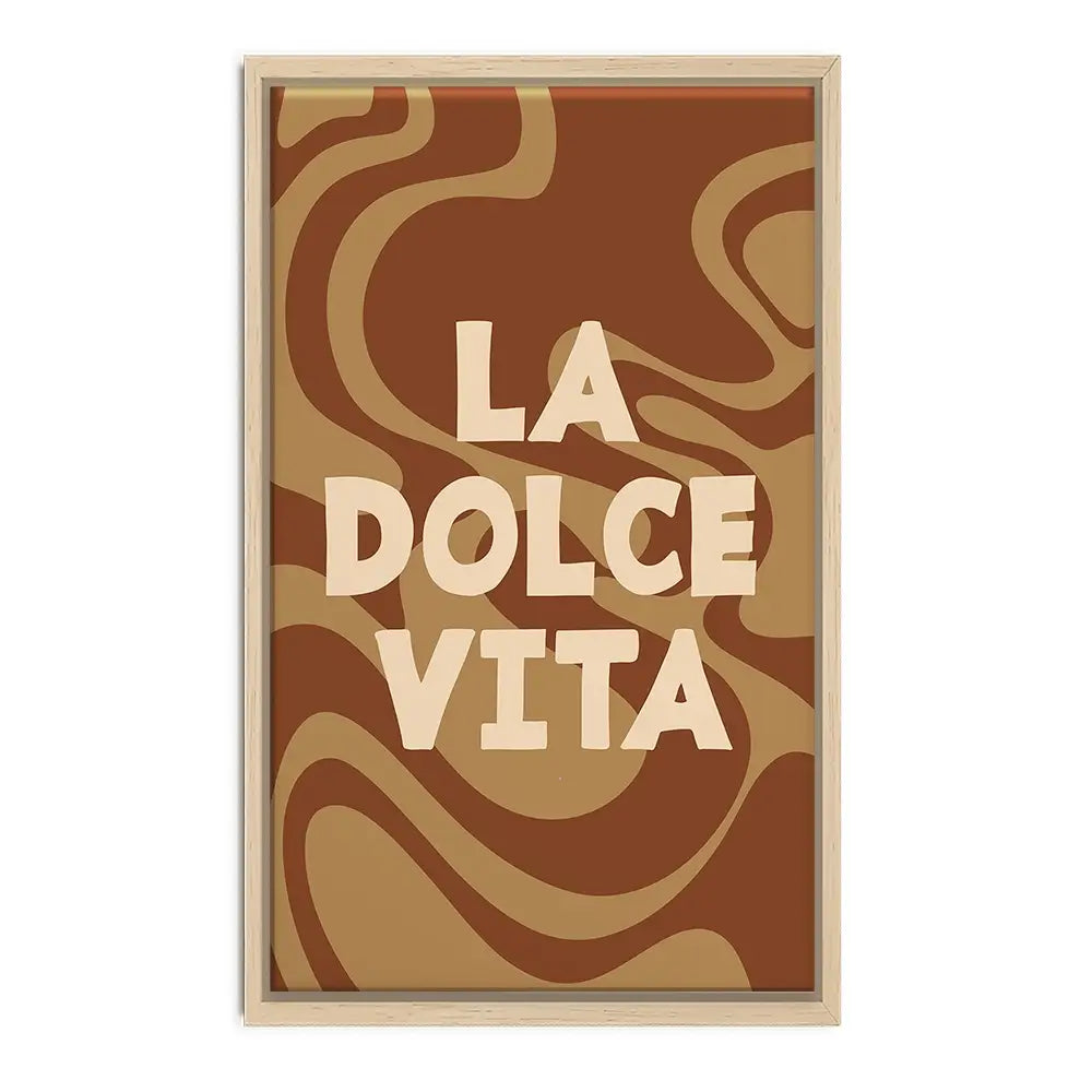 La Dolce Vita Canvas Print La Dolce Vita Canvas Print wall art product Yuli Saputra