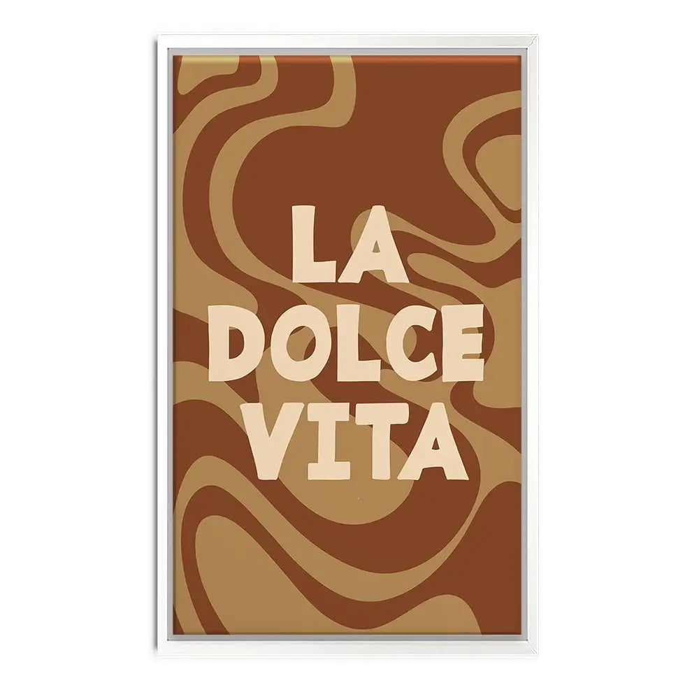 La Dolce Vita Canvas Print La Dolce Vita Canvas Print wall art product Yuli Saputra