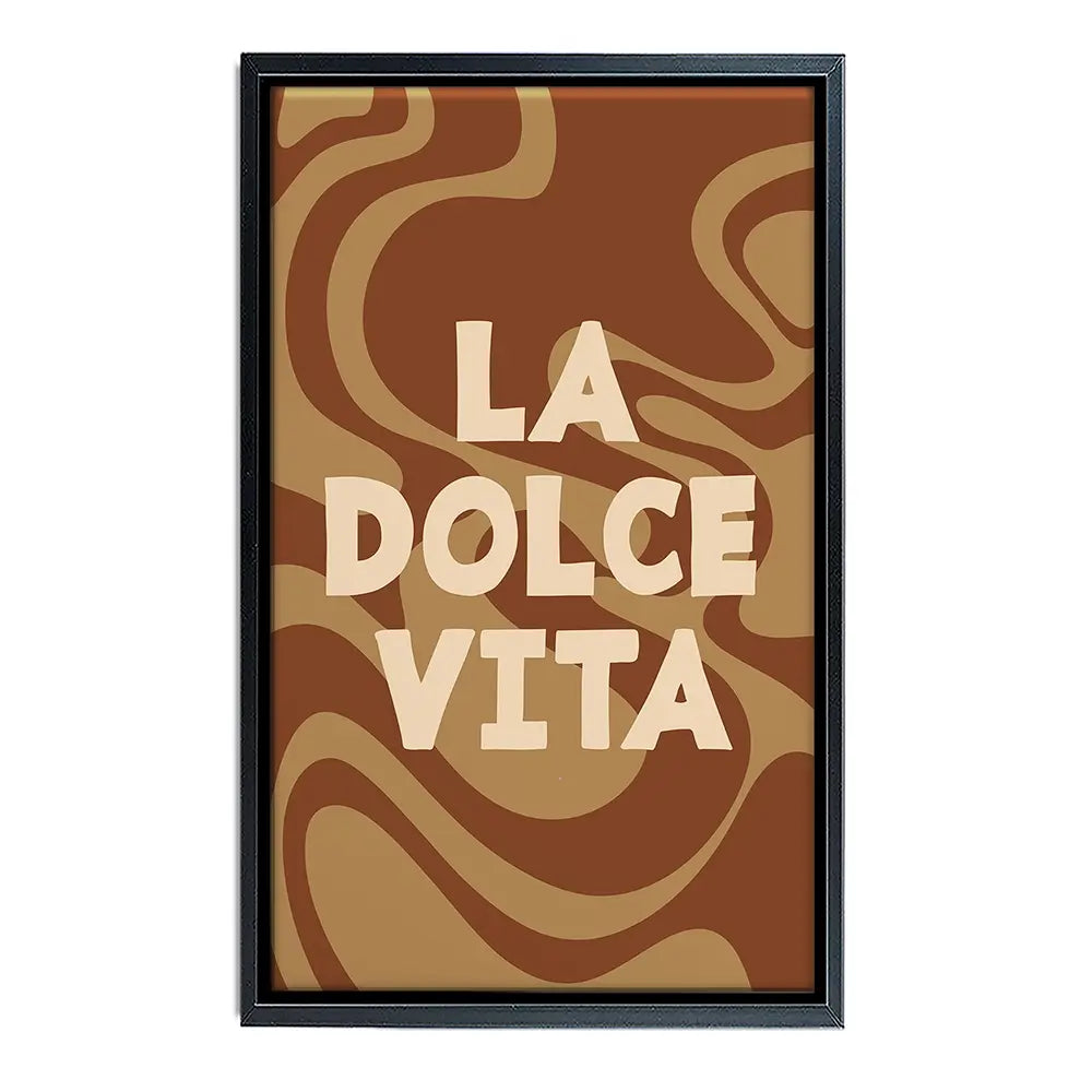 La Dolce Vita Canvas Print La Dolce Vita Canvas Print wall art product Yuli Saputra