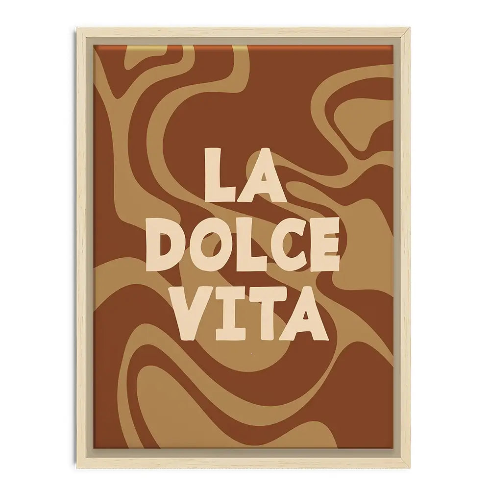 La Dolce Vita Canvas Print La Dolce Vita Canvas Print wall art product Yuli Saputra