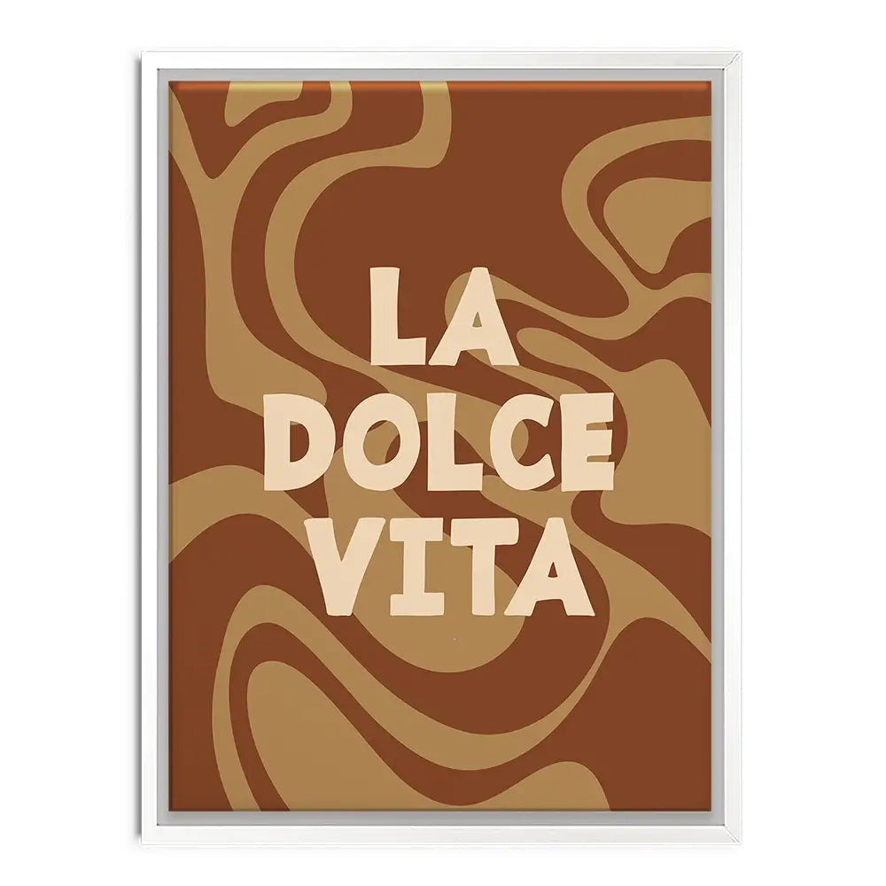 La Dolce Vita Canvas Print La Dolce Vita Canvas Print wall art product Yuli Saputra