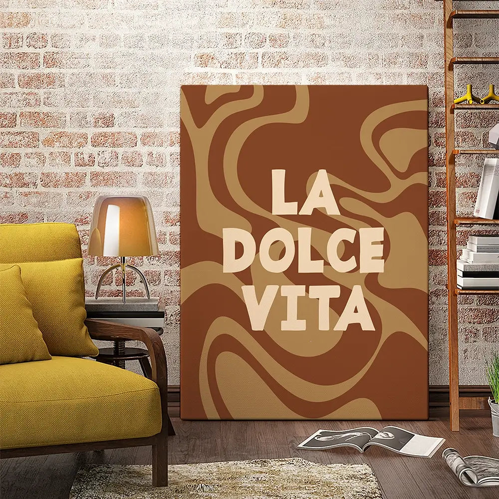 La Dolce Vita Canvas Print La Dolce Vita Canvas Print wall art product Yuli Saputra