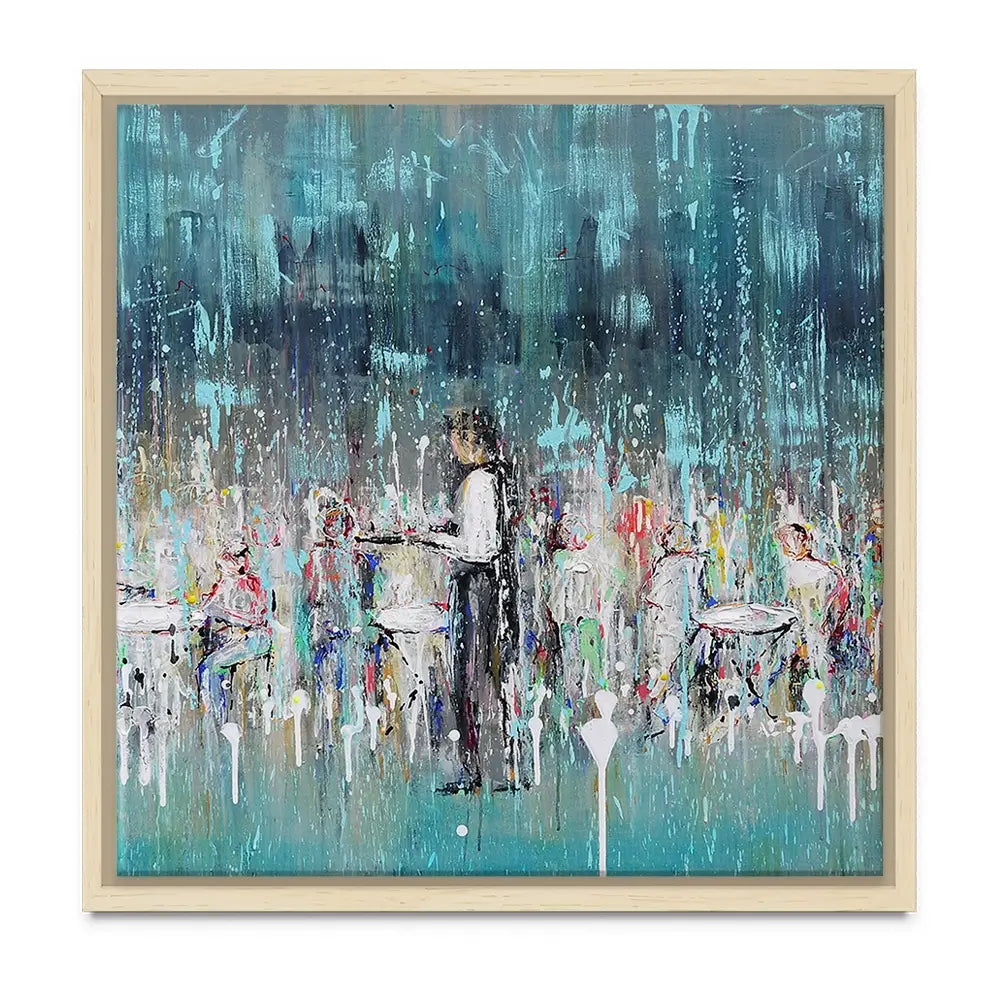 La Jolie Terrasse Oversized Canvas Print La Jolie Terrasse Oversized Canvas Print wall art product Art Print Shop