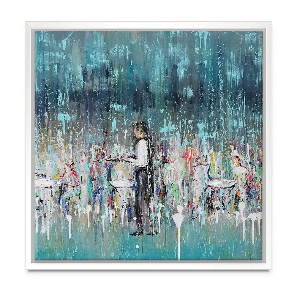 La Jolie Terrasse Oversized Canvas Print La Jolie Terrasse Oversized Canvas Print wall art product Art Print Shop