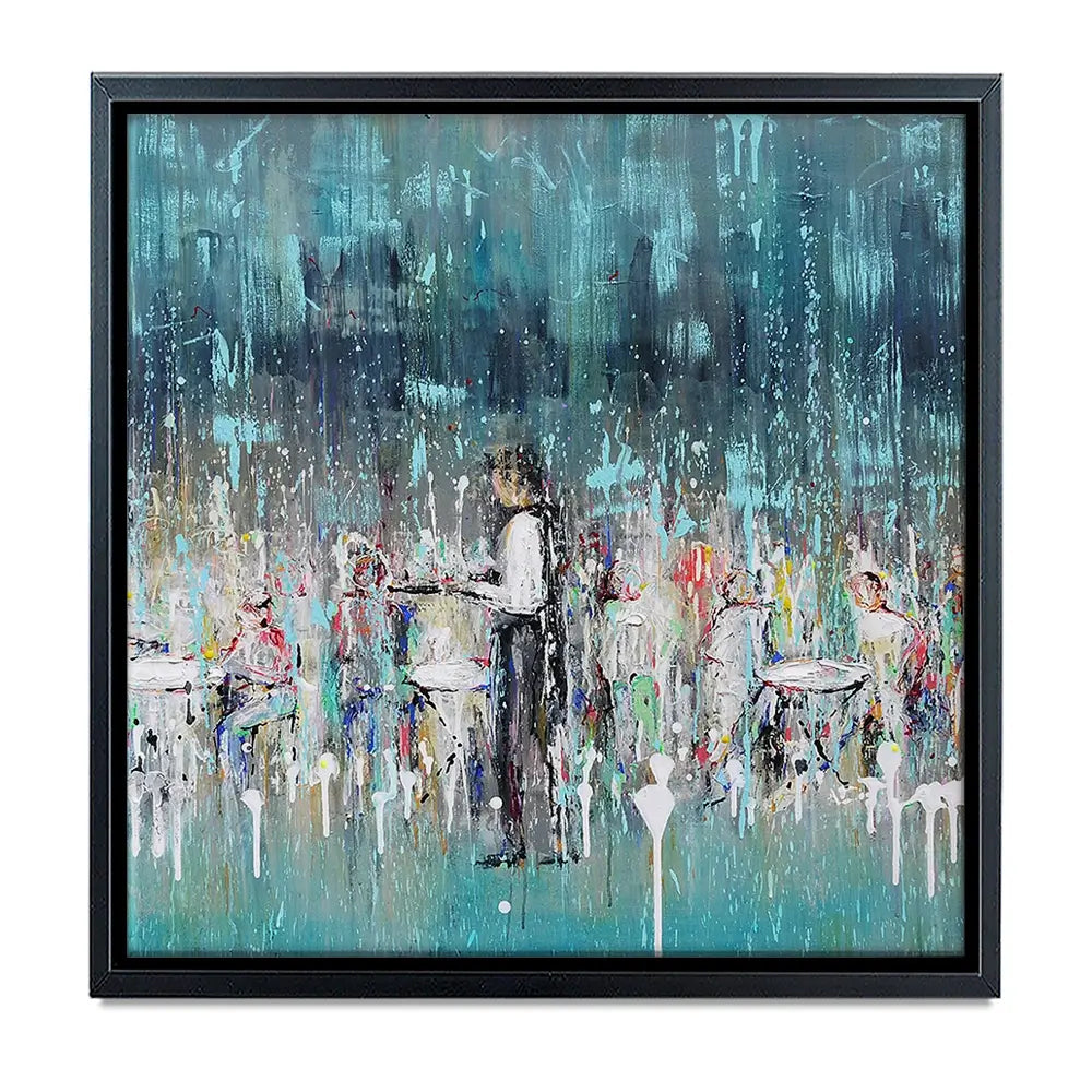 La Jolie Terrasse Oversized Canvas Print La Jolie Terrasse Oversized Canvas Print wall art product Art Print Shop