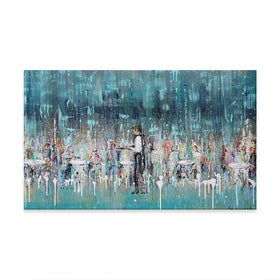 La Jolie Terrasse Oversized Canvas Print La Jolie Terrasse Oversized Canvas Print wall art product Art Print Shop